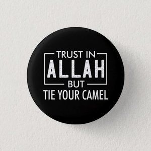 Trust in Allah Button